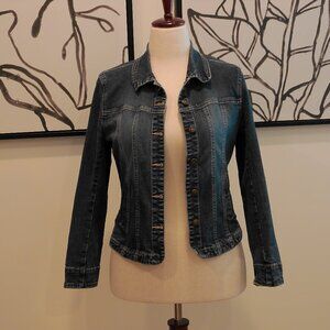 Live A Little Denim Jacket Sz S